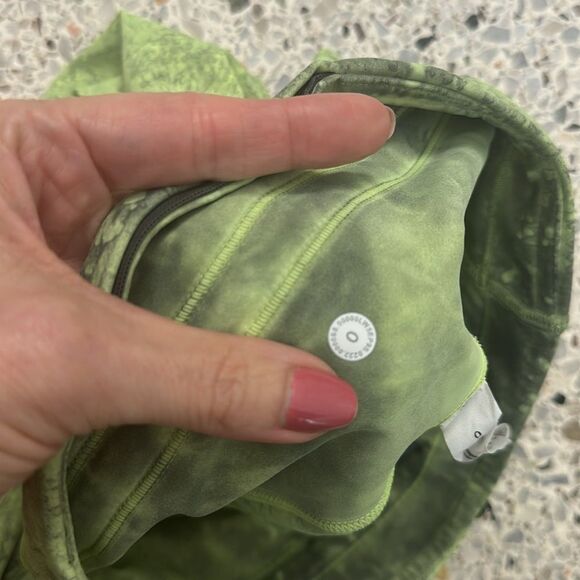 Lululemon Base Pace high rise waist running tights leggings 25” grit green 0 - Picture 8 of 10